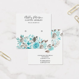 Tela de bronzeador com coloração aquosa floral