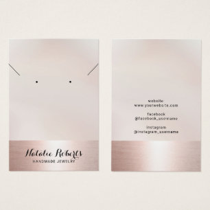 Tela de colar de borda Dourada de rosa