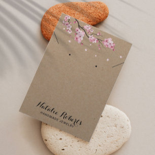 Tela de colar de colar de flores de cereja