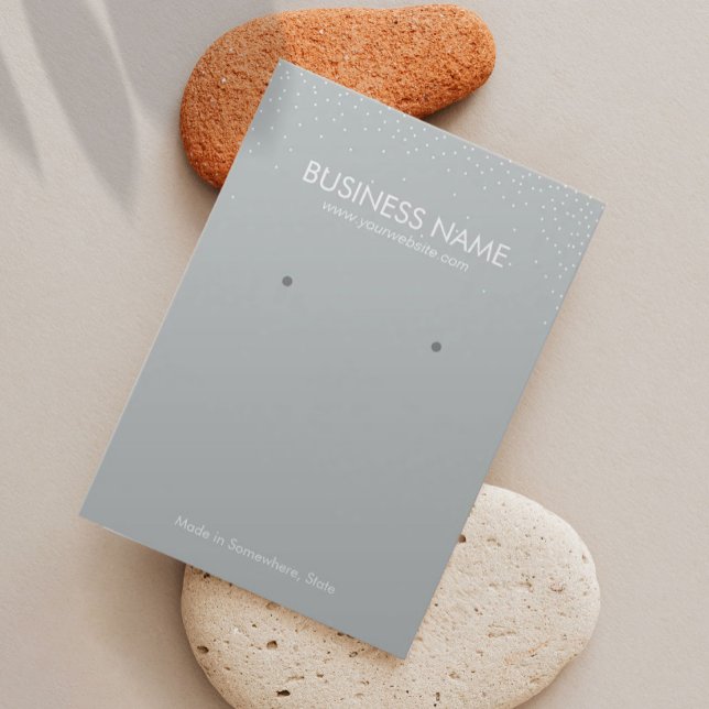 Tela de Confetti Jewelry Confetti em Prata Simples (Criador carregado)