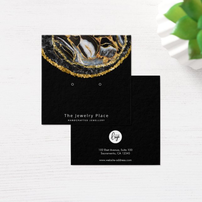 Tela de engrenagens Estampadas em Marble Preto (Mesa)