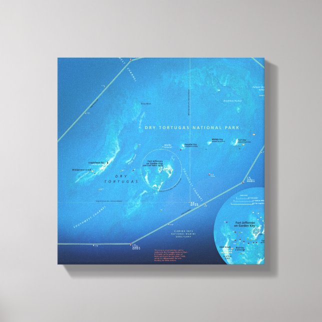 Tela de impressão do mapa de Tortugas Seco (Frente)