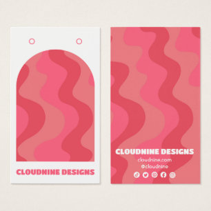 Tela De Ondas Retro De Arranque De Colar De Colar