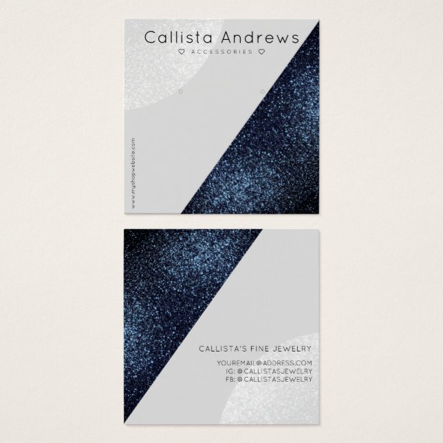 Tela de ressonância de Geo Heart Earration da Cinz (Frente & Verso)