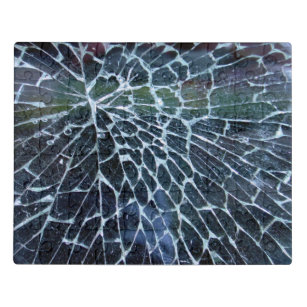 Tela de vidro quebrado