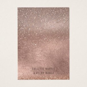 Tela do porteiro Glitter Abstrato Dourado rosa