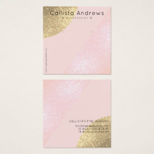 Tela Dourada Brilhante Brilhante Varrer Geo Heart 