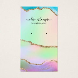 Tela Dourada de Ourivesaria do Pastel Rainbow