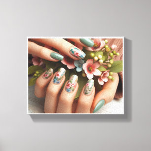 Tela Impressão de Telas de Arte Esticada em Nail com Mo