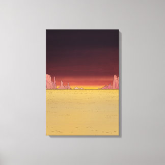 Tela Impressão em Tela, Red Desert