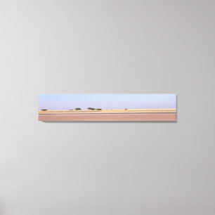 Tela Incrível Paisagem do Botswana Pans Impressão em Te