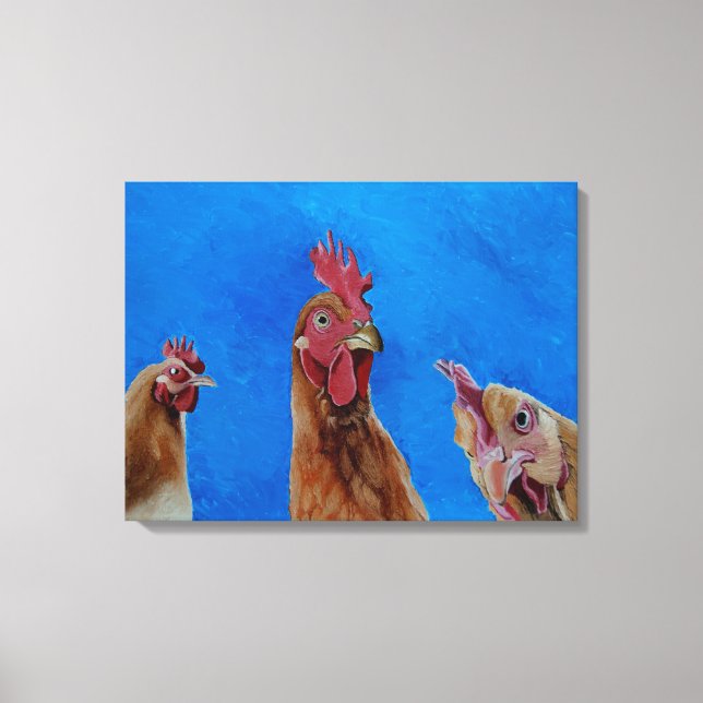 Tela Lar para Roost. Impressão em canvas. (Frente)