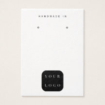 Tela Mínima Do Logotipo Preto E Branca De Joias