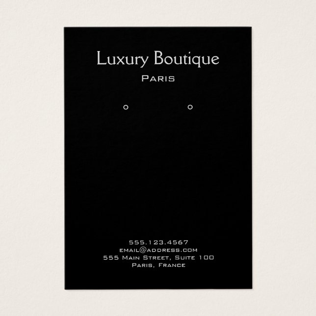 Tela Mínima Simples de Enrelaçamento de Joias Pret (Frente)