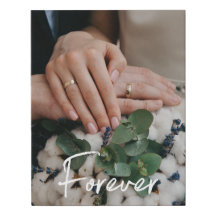 Tela Personalizada de Casamento | Impressão Fotogr