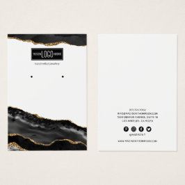 Tela Preta e Dourada de Arranque de Águlo