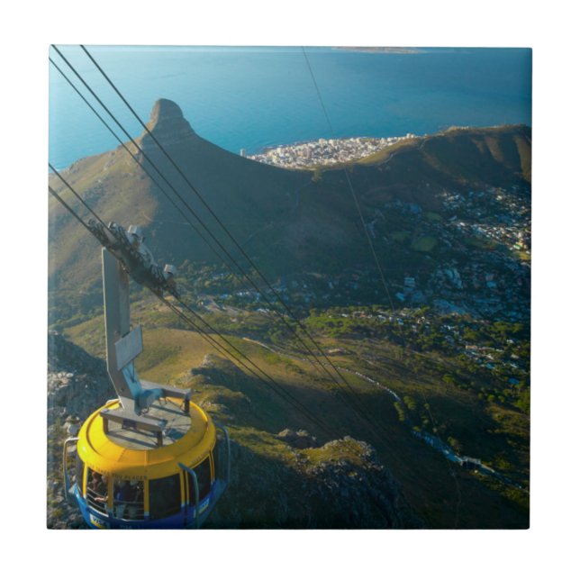 Teleférico do Monte da Mesa, Cidade do Cabo (Frente)