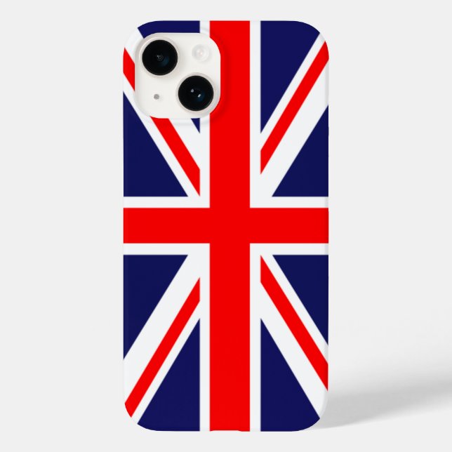 Telefone 14 Case-Union Jack Flag (Verso)