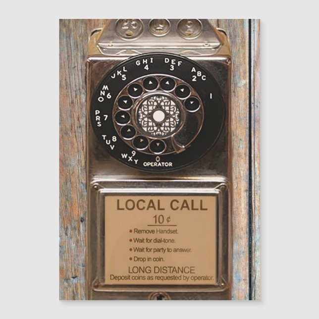 Telefone antigo telefone celular com telefone rota (Frente)