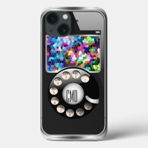 Telefone de Discagem Retroativo Engraçado Com Quad