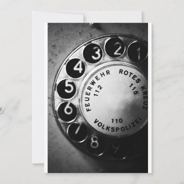 Telefone dial (Frente)