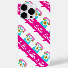 Telefone do Retro de Casa Rosa-Quente