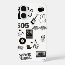 telefone preto e branco y2k