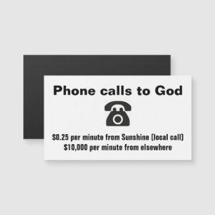 Telefonema a Deus do Sunshine NC