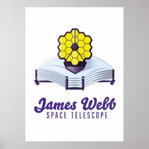Telescópio Espacial James Webb. Pôster