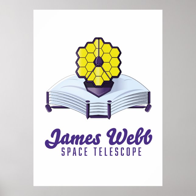 Telescópio Espacial James Webb. Pôster (Frente)