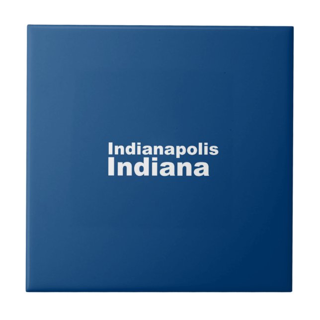 Telha Cerâmica de Indianápolis, Indiana (Frente)
