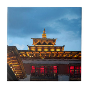 Telhado Budista Dzong