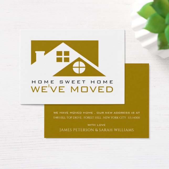 Telhado Dourado, Mudança de Cartão de Endereço (Mesa)