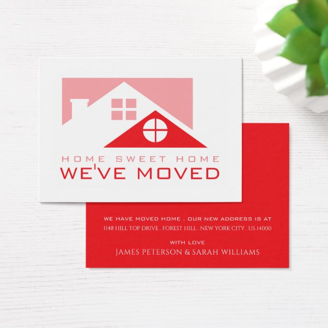 Telhado Vermelho, Mudança de Cartão de Endereço (Mesa)