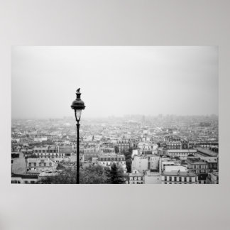 Telhados de Paris - Poster