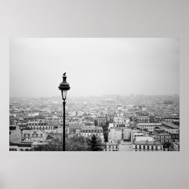 Telhados de Paris - Poster (Frente)