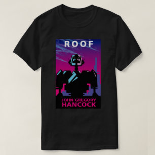 TELHE o ò cobrir da edição para a camisa escura