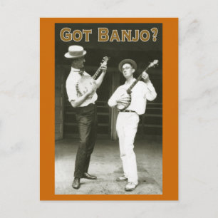Tem Banjo? Cartão Postal
