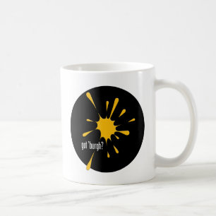 tem burgh? caneca de café