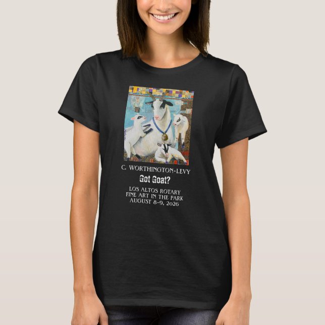 Tem Cabra? "Perto de Você" Camiseta de São Francis (Frente)