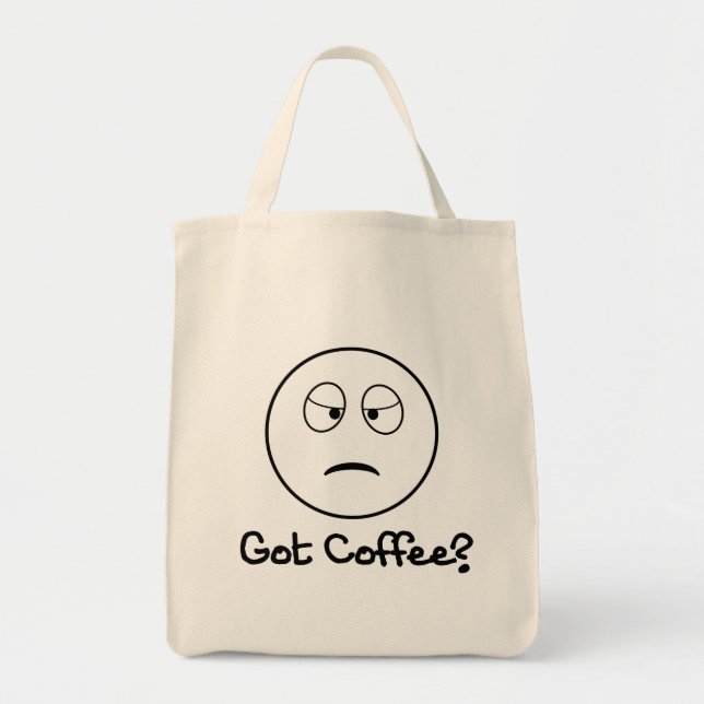Tem Café? - Bolsa de café engraçada para amantes (Frente)