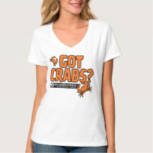 "Tem Caranguejos?" - CrabManWillie Camiseta Femini