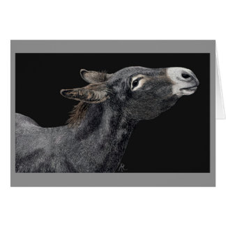 "Tem carrinhos?" - Cartão Donkey