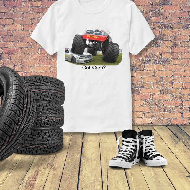 Tem Carros? Camisa leve (Criador carregado)