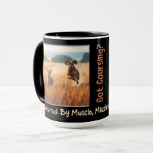 Tem Coursing? Caneca – Músculo, Travessura e Impul