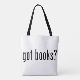 tem livros? Bolsa Tote