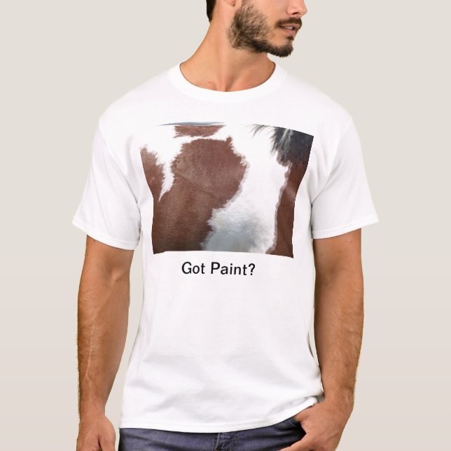 Tem pintura? Camisa de pintura (Frente)
