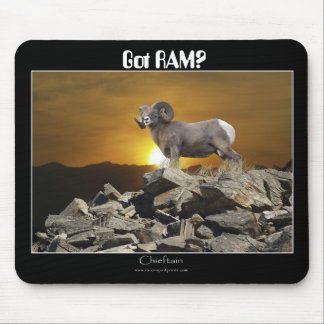 Tem RAM? Mousepad