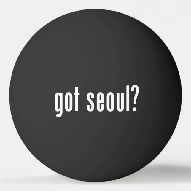 tem seoul? bola de ping pong? (Frente)