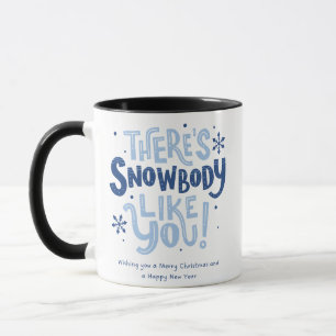 Tem um corpo de neve como sua caneca de café